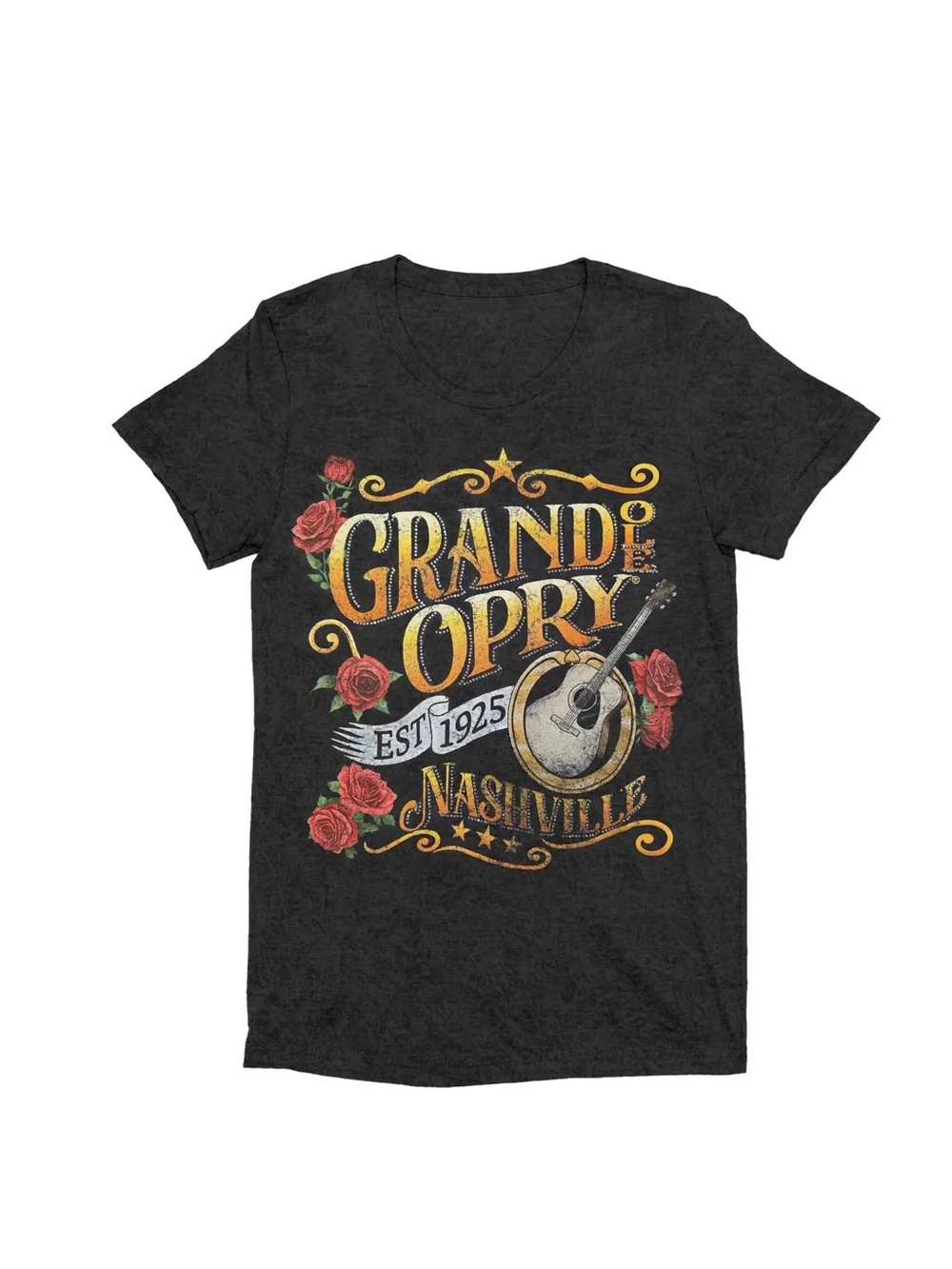 Torrid Grand Ole Oprey classic crew tee - size 1, 1X, 14/16 - black